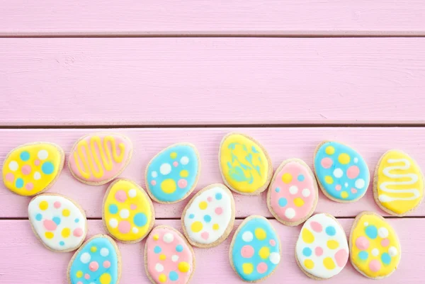 Cookies colorés à pois — Photo