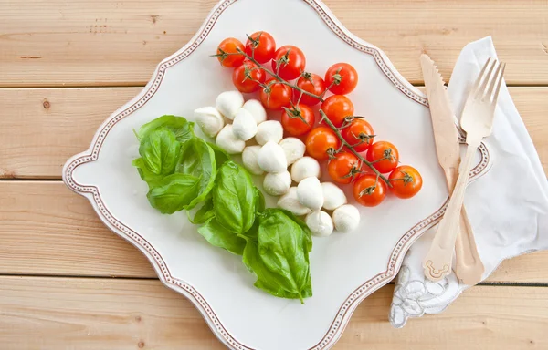 Ingredientes para ensalada Caprese — Foto de Stock