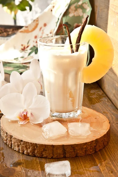 Pina Colada with pineapple — Stock Photo, Image