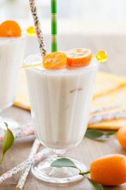Milkshake ile kumquats