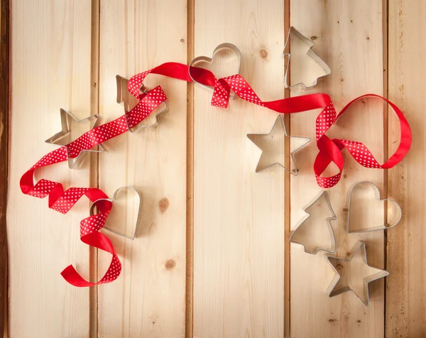 Verschillende cookie cutters — Stockfoto