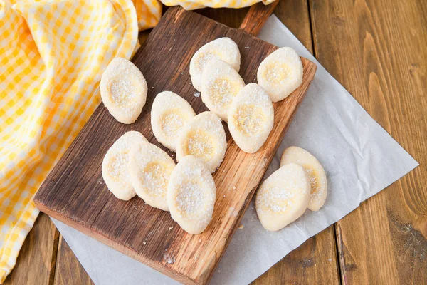 Fresh limonaie with powdered sugar — Stock Photo, Image