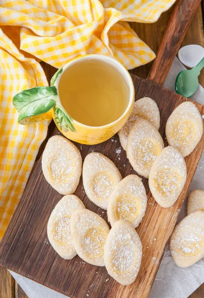 Limonaie fresche con zucchero a velo — Foto Stock