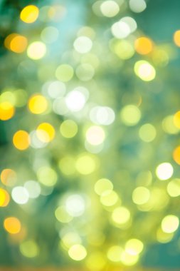 Noel ışıkları bokeh