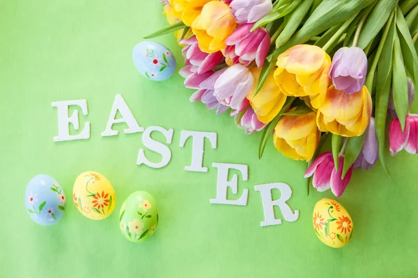 Colorful  Easter background — Stock Photo, Image