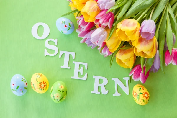 Colorful  Easter background — Stock Photo, Image