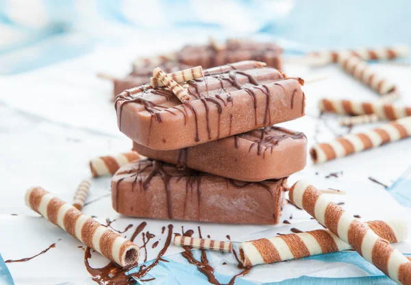 Paletas congeladas caseras — Foto de Stock