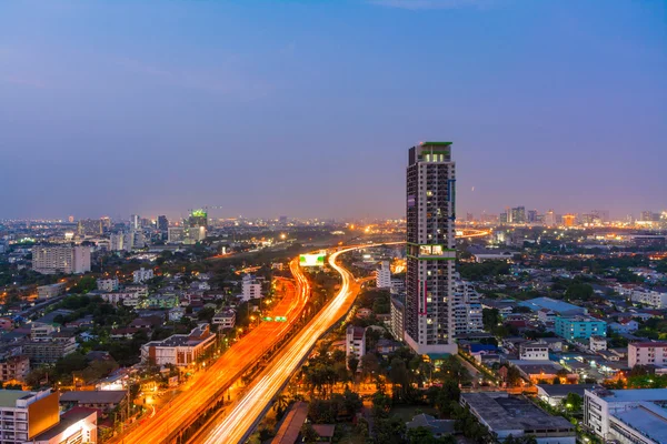 Main Highway van hoofdstad — Stockfoto