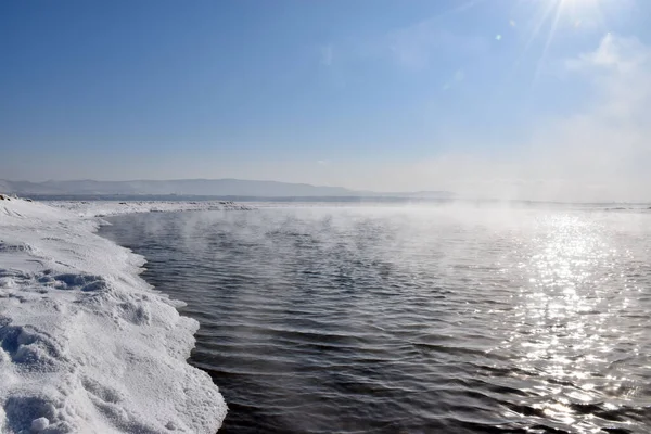 Trans-Baykal Bölgesinin Kış Doğası