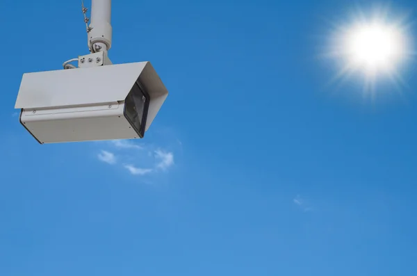 Telecamera di sicurezza CCTV — Foto Stock