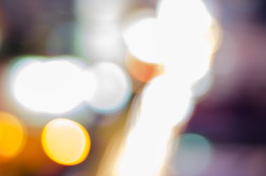 soyut ışıklar bokeh