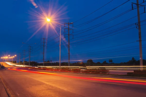 Gece taşıma, yol ışık