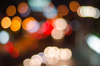 soyut ışıklar bokeh