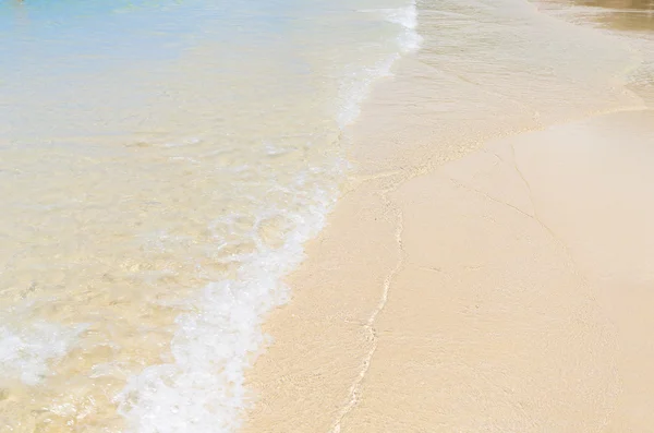 Sandstrand bakgrund — Stockfoto