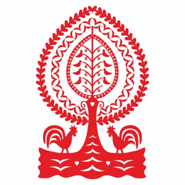 Polonya halk desen - 