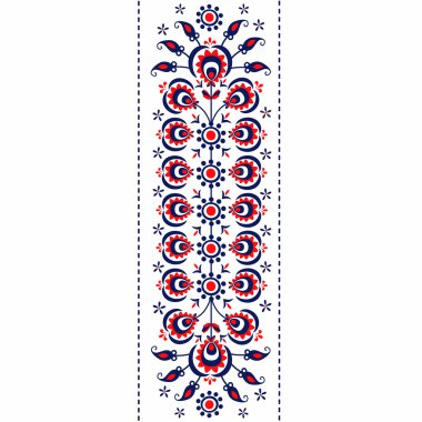 çiçekli desen halk