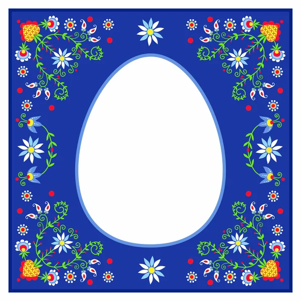 Huevos populares de Pascua — Vector de stock