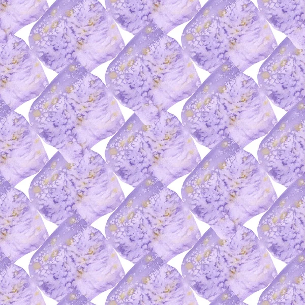 Acuarela Manchas Púrpura Patrón Sin Costuras — Foto de Stock
