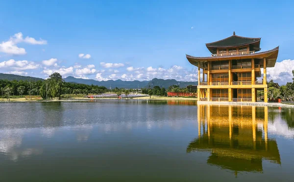 stock image Hinoki land japan attraction in Chai Prakan District, Chiang Mai, Thailand