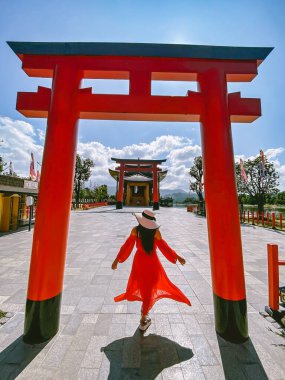 Chai Prakan Bölgesi, Chiang Mai, Tayland 'daki Hinoki bölgesi japan cazibesi