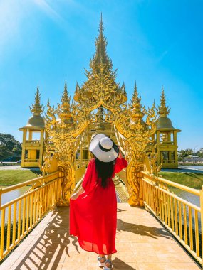 Wat Rong Khun, Chiang Rai 'deki Beyaz Tapınak, Chiang Mai, Tayland