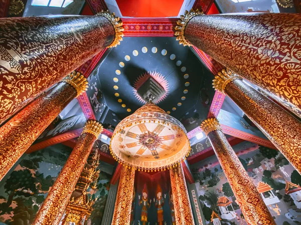 Wat Pa Dara Phirom Phra Aram Luang v Mae Rim, provincie Chiang Mai, Thajsko — Stock fotografie