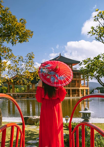 Chai Prakan Bölgesi, Chiang Mai, Tayland 'daki Hinoki bölgesi japan cazibesi