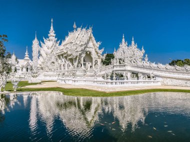 Wat Rong Khun, Chiang Rai 'deki Beyaz Tapınak, Chiang Mai, Tayland