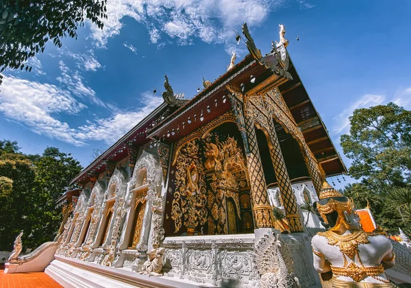 Wat Pa Dara Phirom Phra Aram Luang en Mae Rim, provincia de Chiang Mai, Tailandia — Foto de Stock