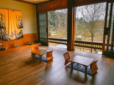 Chai Prakan Bölgesi, Chiang Mai, Tayland 'daki Hinoki bölgesi japan cazibesi
