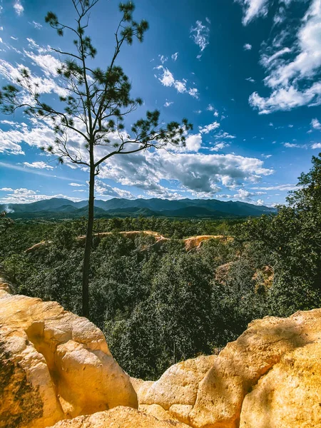 Pai Canyon Mae Hong Son, Chiang Mai, Thaiföld — Stock Fotó