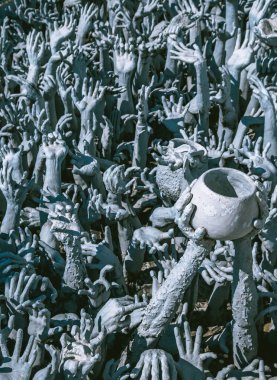 Wat Rong Khun, Chiang Rai 'deki Beyaz Tapınak, Chiang Mai, Tayland