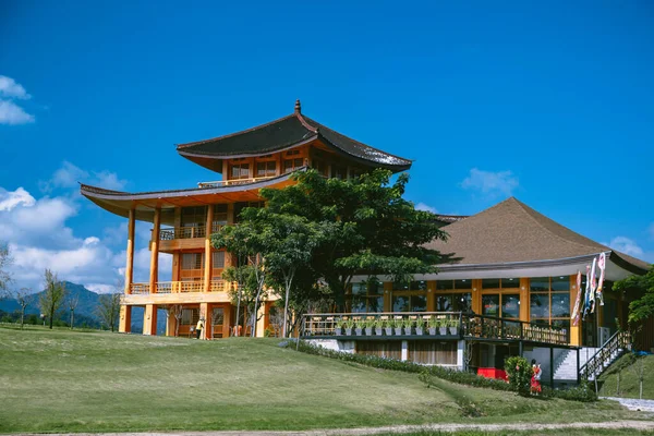 Hinoki land japan attraction in Chai Prakan District, Chiang Mai, Tailandia — Foto de Stock