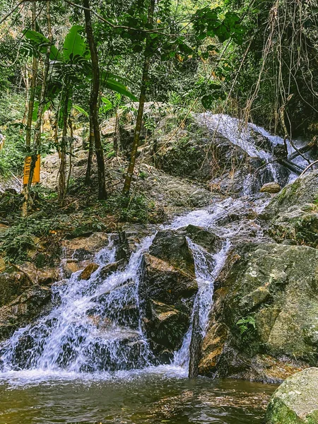 Tayland 'ın Chiang Mai eyaletindeki Mae Kampong dağ köyü.