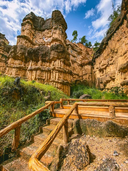 Pha Chor Canyon Nemzeti Park Chiang mai tartományban, Thaiföld — Stock Fotó