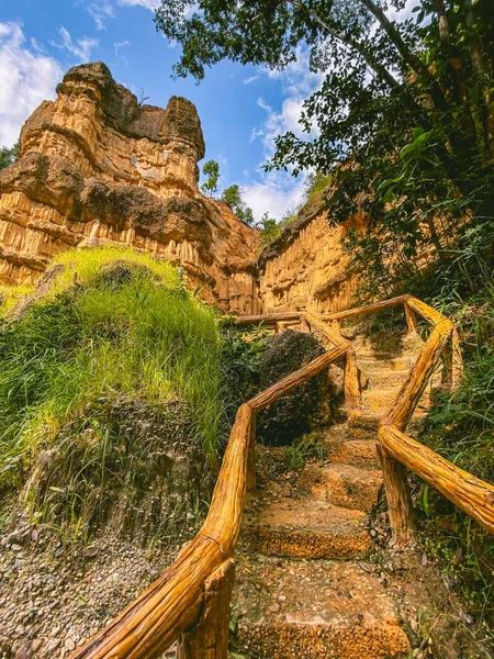 Parc national Pha Chor Canyon dans la province de Chiang mai, Thaïlande — Photo