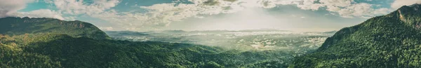Aerial view of Chiang Dao mountain, Chiang Mai, Thailand — Stock Photo, Image