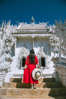 Wat Rong Khun, Chiang Rai 'deki Beyaz Tapınak, Chiang Mai, Tayland