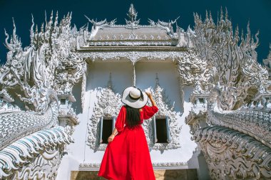 Wat Rong Khun, Chiang Rai 'deki Beyaz Tapınak, Chiang Mai, Tayland