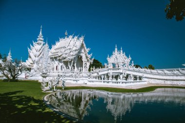 Wat Rong Khun, Chiang Rai 'deki Beyaz Tapınak, Chiang Mai, Tayland