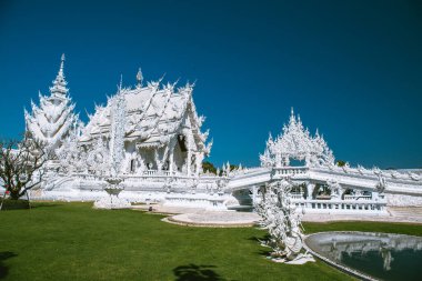 Wat Rong Khun, Chiang Rai 'deki Beyaz Tapınak, Chiang Mai, Tayland