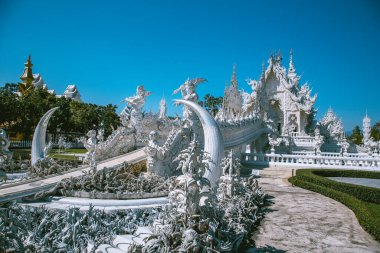 Wat Rong Khun, Chiang Rai 'deki Beyaz Tapınak, Chiang Mai, Tayland