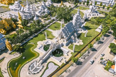 Wat Rong Khun, Chiang Rai 'deki Beyaz Tapınak, Chiang Mai, Tayland