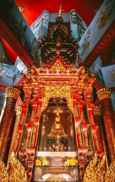 Wat Pa Dara Phirom Phra Aram Luang em Mae Rim, província de Chiang Mai, Tailândia — Fotografia de Stock