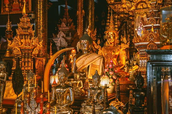 Wat Pa Dara Phirom Phra Aram Luang em Mae Rim, província de Chiang Mai, Tailândia — Fotografia de Stock