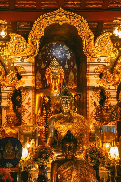 Ват Па Дара Пхиром Пхра Арам Луанг в Мае Рим, провинция Чианг, Таиланд — стоковое фото