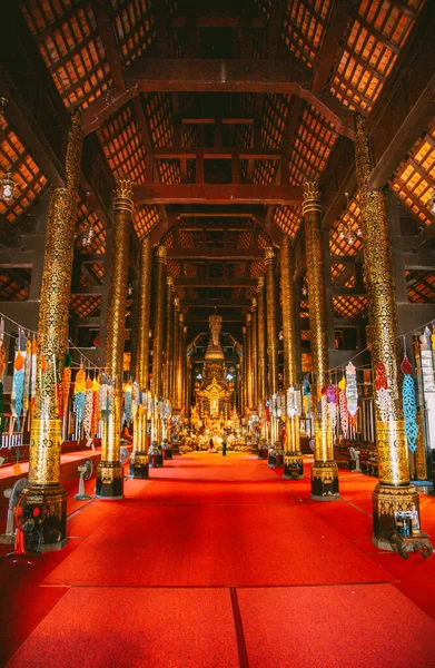 Wat Pa Dara Phirom Phra Aram Luang in Mae Rim, Chiang Mai province, Thailand — Stock Photo, Image