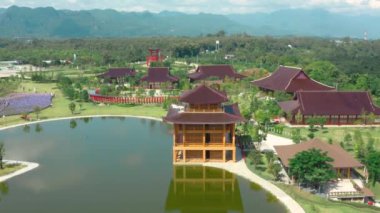 Chai Prakan Bölgesi, Chiang Mai, Tayland 'daki Hinoki bölgesi japan cazibesi