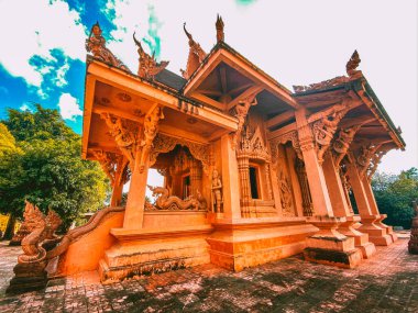Wat Ratchathammaram Koh Samui, Tayland, Güneydoğu Asya