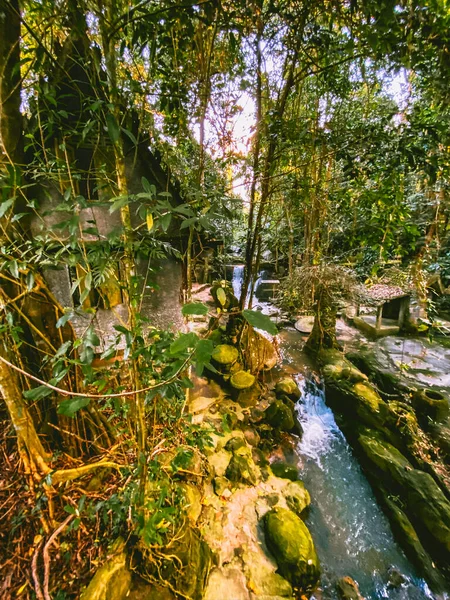 Jardín Mágico Secreto de Buda en koh Samui, Tailandia — Foto de Stock